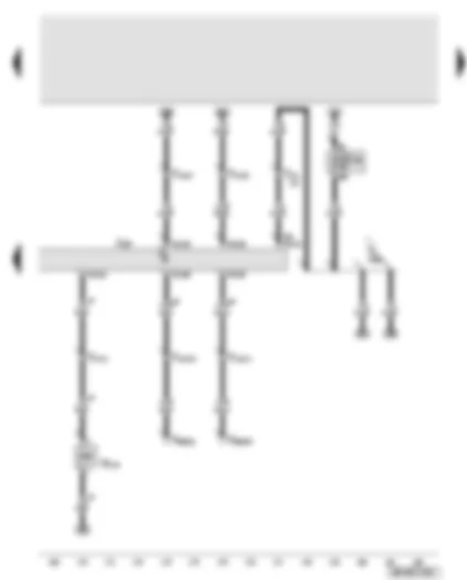 Wiring Diagram  AUDI A8 2005 - Engine control unit - fuse