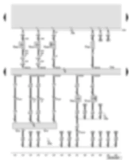 Wiring Diagram  AUDI A8 2005 - Engine control unit - brake light switch