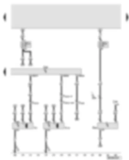 Wiring Diagram  AUDI A8 2010 - Engine control unit - radiator fan - high-pressure sender