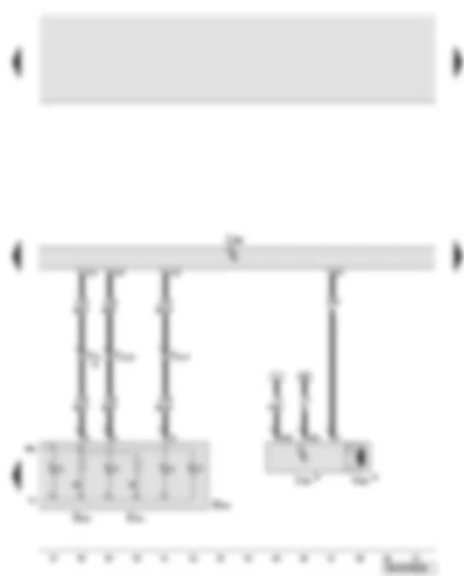 Wiring Diagram  AUDI A8 2005 - Driver door control unit - childproof lock button - power latching control unit for driver door - driver door power latching motor