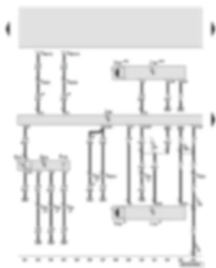 Wiring Diagram  AUDI A8 2005 - Rear right door control unit - rear right door exterior handle touch sensor - front passenger side rear entry and start authorisation aerial - power latching control unit for rear right door - rear right door power latching motor - rear right side roller blind control unit - rear right door exterior handle central locking button