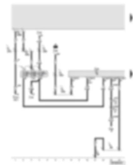 Wiring Diagram  AUDI A8 2010 - Steering column electronics control unit voltage supply