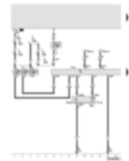 Wiring Diagram  AUDI A8 2010 - Parking aid control unit - parking aid button - parking aid warning lamp