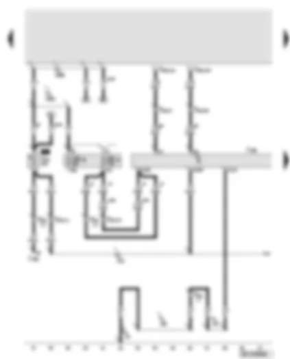 Wiring Diagram  AUDI A8 2005 - Rear left door control unit - window regulator thermal fuse