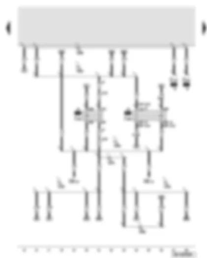 Wiring Diagram  AUDI A8 2007 - Terminal 15 voltage supply relay - terminal 75 voltage supply relay 1