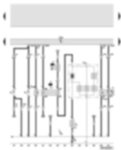 Wiring Diagram  AUDI A8 2007 - Convenience system central control unit - number plate light - heated rear window - release button for rear lid lock cylinder