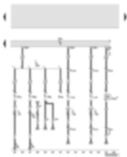 Wiring Diagram  AUDI A8 2007 - Convenience system central control unit - luggage compartment light - rear lid light - rear footwell illumination