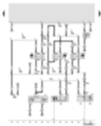 Wiring Diagram  AUDI A8 2008 - Starter - alternator - terminal 15 voltage supply relay - starter motor relay