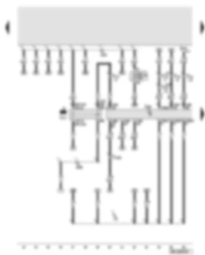 Wiring Diagram  AUDI A8 2008 - Engine control unit - terminal 30 voltage supply relay