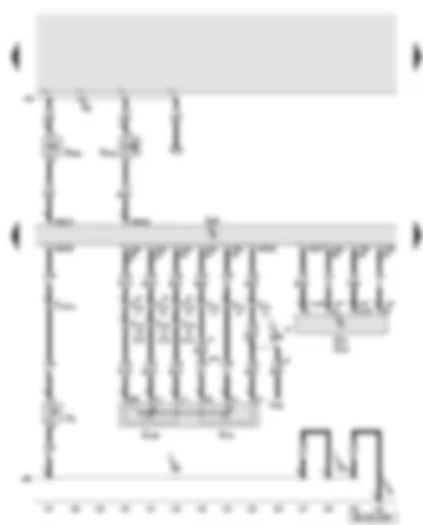 Wiring Diagram  AUDI A8 2008 - Engine control unit - accelerator position sender