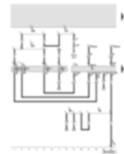 Wiring Diagram  AUDI A8 2010 - Onboard power supply control unit - fuses
