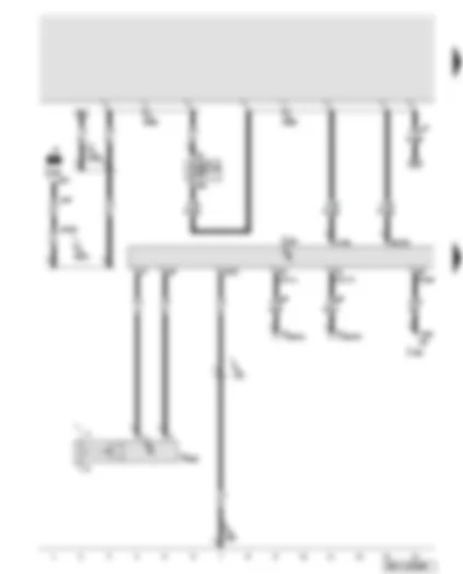 Wiring Diagram  AUDI A8 2010 - Airbag control unit - battery isolation igniter