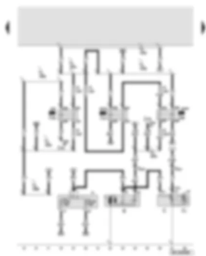 Wiring Diagram  AUDI A8 2008 - Starter - alternator - terminal 15 voltage supply relay - starter motor relay - starter motor relay 2