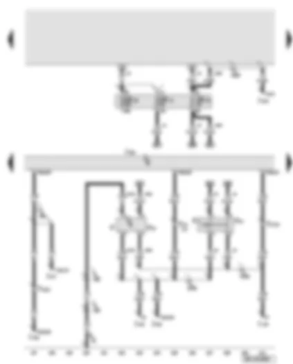 Wiring Diagram  AUDI A8 2008 - Engine control unit - brake light switch