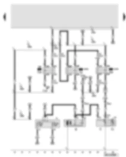 Wiring Diagram  AUDI A8 2010 - Starter - alternator - terminal 15 voltage supply relay - starter relay