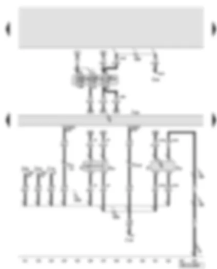 Wiring Diagram  AUDI A8 2010 - Engine control unit - brake light switch - brake pedal switch - fuses