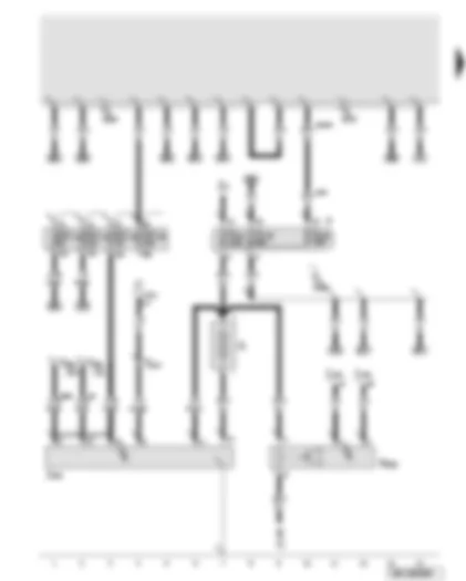 Wiring Diagram  AUDI A8 2010 - Battery - energy management control unit - battery isolation igniter - fuses