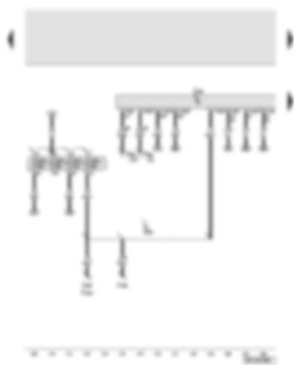 Wiring Diagram  AUDI A8 2008 - Convenience system central control unit