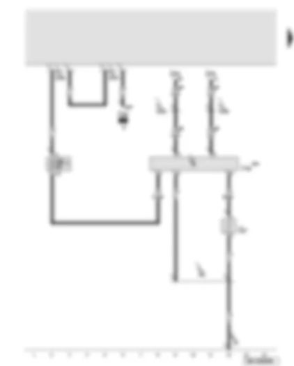 Wiring Diagram  AUDI A8 2010 - Lane departure warning control unit - windscreen heater for lane departure warning