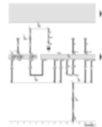Wiring Diagram  AUDI A8 2010 - Data bus diagnostic interface - fuses