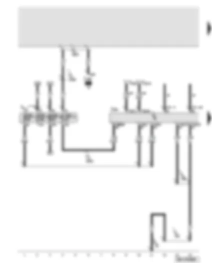 Wiring Diagram  AUDI A8 2010 - Data bus diagnostic interface - fuses