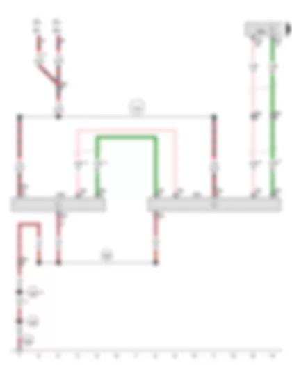 Wiring Diagram  AUDI A8 2010 - Adaptive cruise control unit - Control unit 2 for adaptive cruise control