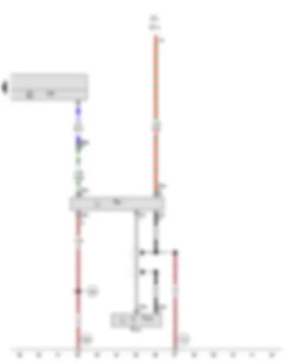 Электросхемa  AUDI A8 2013 - Блок управления дополнительного отопителя - Приемник радиосигнала автономного отопителя - Антенна дополнительного отопителя - Антенна на крыше