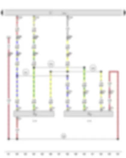 Wiring Diagram  AUDI A8 2013 - Convenience system central control unit 2