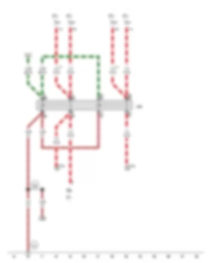 Wiring Diagram  AUDI A8 2014 - Two-way radio voltage relay 2