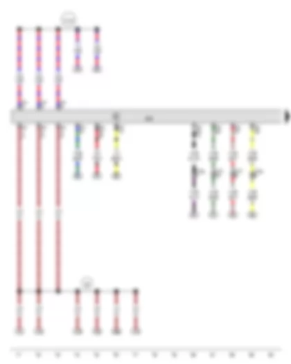 Wiring Diagram  AUDI A8 2014 - Engine control unit