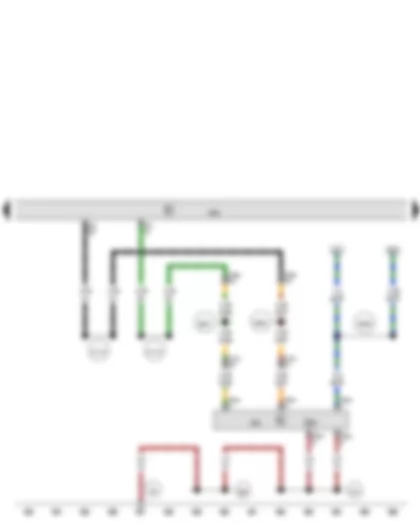 Wiring Diagram  AUDI A8 2015 - Engine control unit - Control unit for NOx sender 2