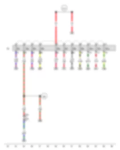 Wiring Diagram  AUDI A8 2015 - Fuse holder A