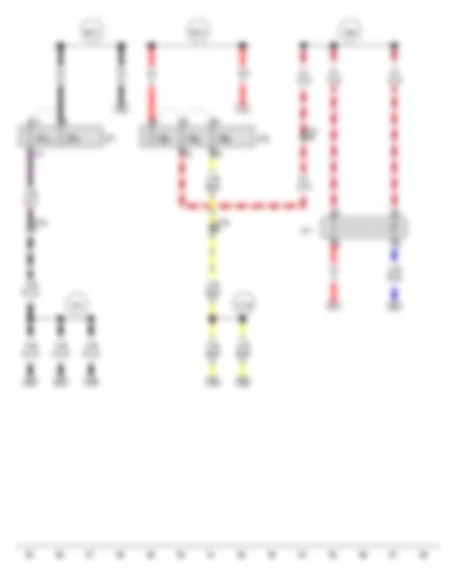 Wiring Diagram  AUDI A8 2015 - Terminal 30 voltage supply relay