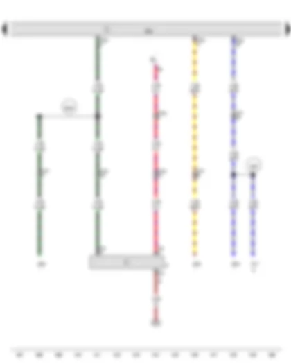 Wiring Diagram  AUDI A8 2014 - Brake light switch - Convenience system central control unit