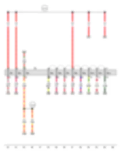 Wiring Diagram  AUDI A8 2014 - Fuse holder A