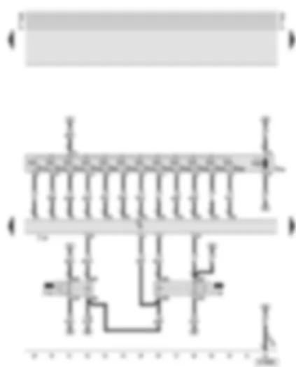 Wiring Diagram  AUDI A8 2001 - ABS with EDL control unit - ABS hydraulic unit - ABS return flow pump relay - relay for ABS solenoid valves