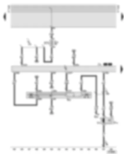 Wiring Diagram  AUDI A8 2002 - Automatic intermittent wash/wipe relay - intermittent wiper switch