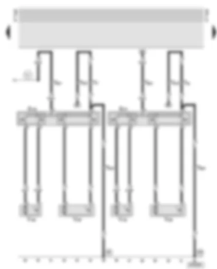 Wiring Diagram  AUDI A8 2002 - Lumbar support adjustment for driver