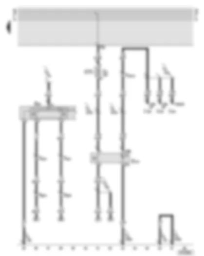 Wiring Diagram  AUDI A8 2000 - Rear head restraint adjustment switch - longitudinal adjustment switch - front passenger