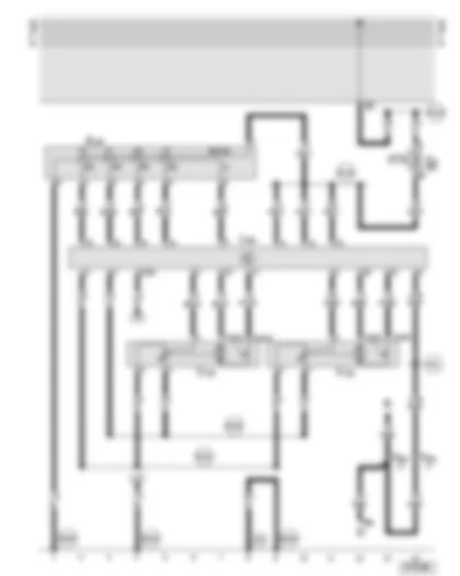Wiring Diagram  AUDI A8 2001 - Electric steering column adjustment