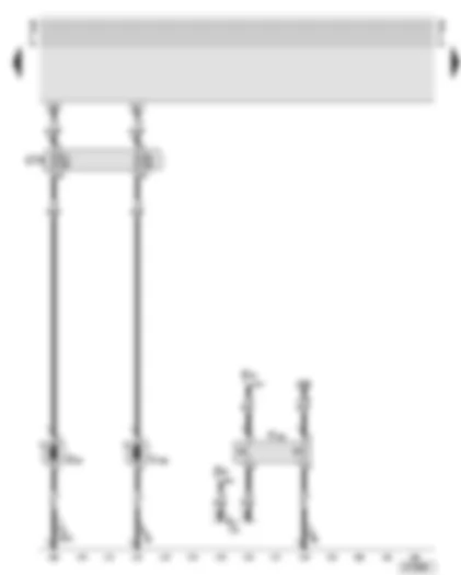 Wiring Diagram  AUDI A8 2002 - Fuel pump - fuel cooling pump - air conditioner pressure switch