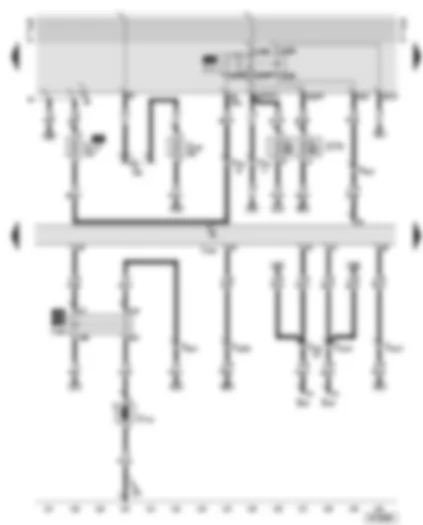 Wiring Diagram  AUDI A8 2002 - Engine control unit - fuel pump relay - secondary air pump relay - secondary air pump motor