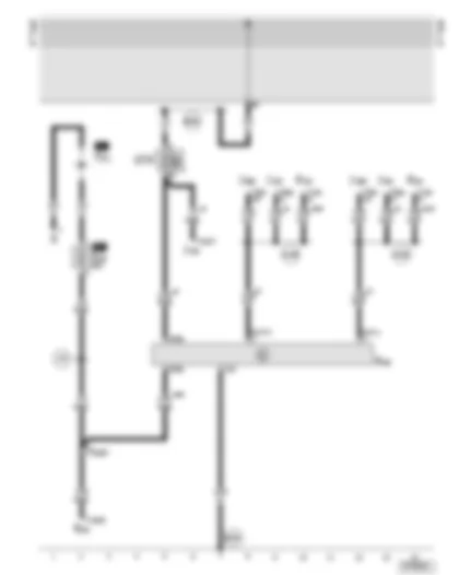 Wiring Diagram  AUDI A8 2002 - Chip card reader unit (electronic logbook)