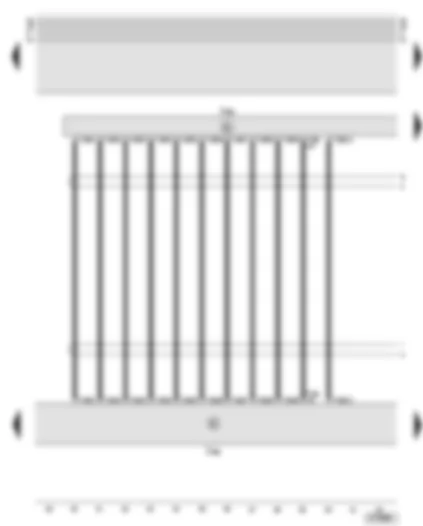 Wiring Diagram  AUDI A8 2002 - Navigation operating electronics control unit - control unit for radio controls in rear