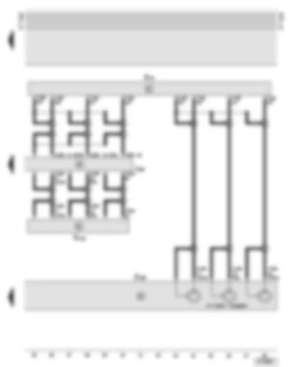 Wiring Diagram  AUDI A8 2002 - Multimedia operating unit - multimedia control unit - TV tuner - video recorder/DVD player