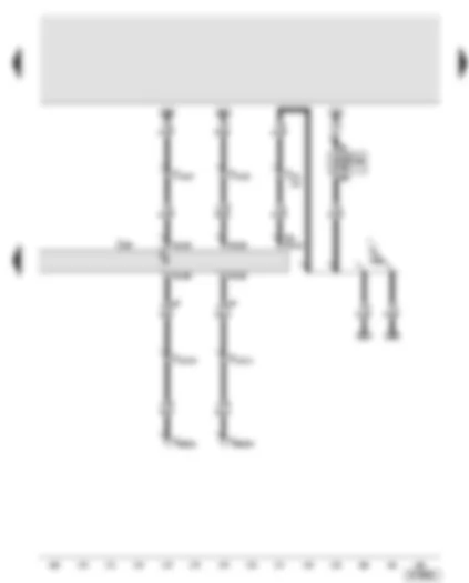Wiring Diagram  AUDI A8 2004 - Engine control unit - fuse