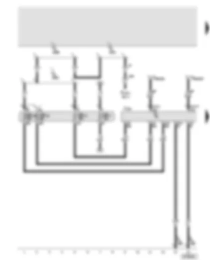 Wiring Diagram  AUDI A8 2005 - Onboard power supply control unit - fuses
