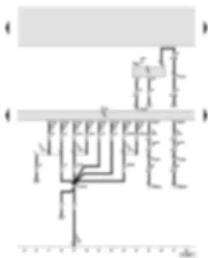 Wiring Diagram  AUDI A8 2005 - Automatic gearbox control unit - coolant shut-off valve