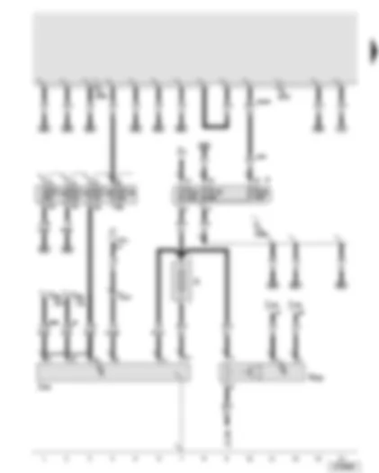 Wiring Diagram  AUDI A8 2006 - Battery - energy management control unit - battery isolation igniter - fuses