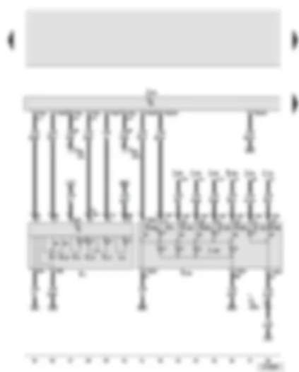 Wiring Diagram  AUDI A8 2007 - Onboard supply control unit - light switch - hazard warning lights button - operating unit in front of centre console